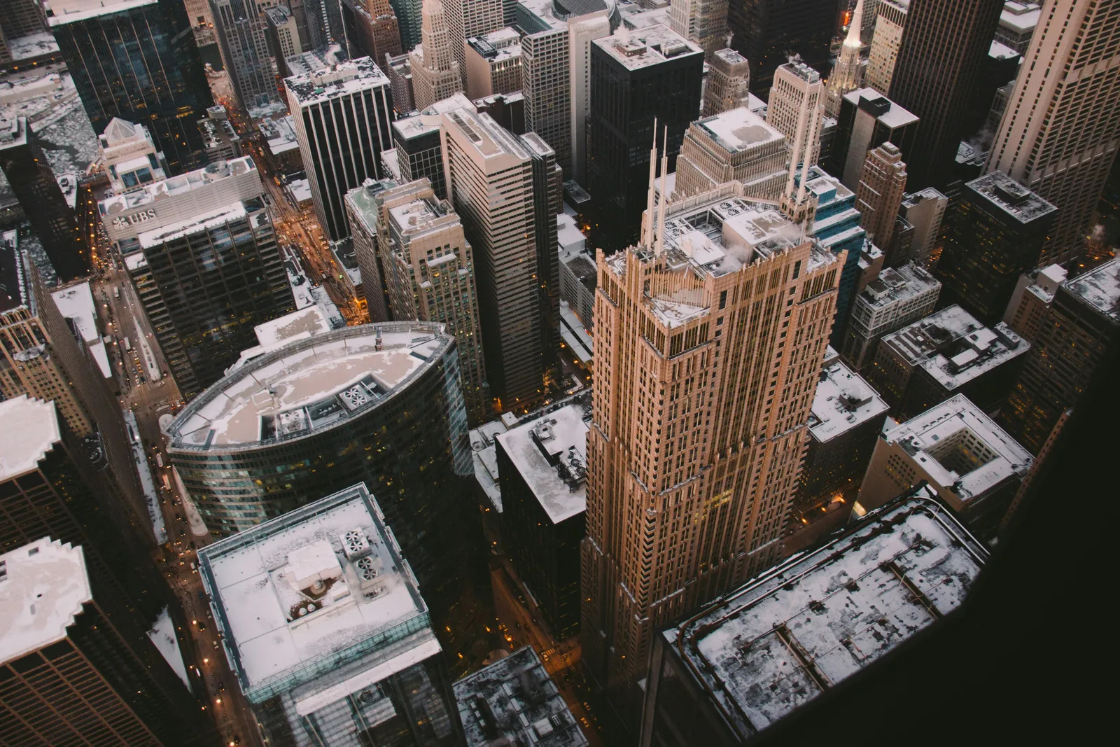 High-rises from above